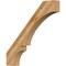 Ekena Millwork 6"W x 44"D x 44"H Balboa Rough Sawn Knee Brace, Western Red Cedar BRC06X44X44BOA00RWR - alternate 1